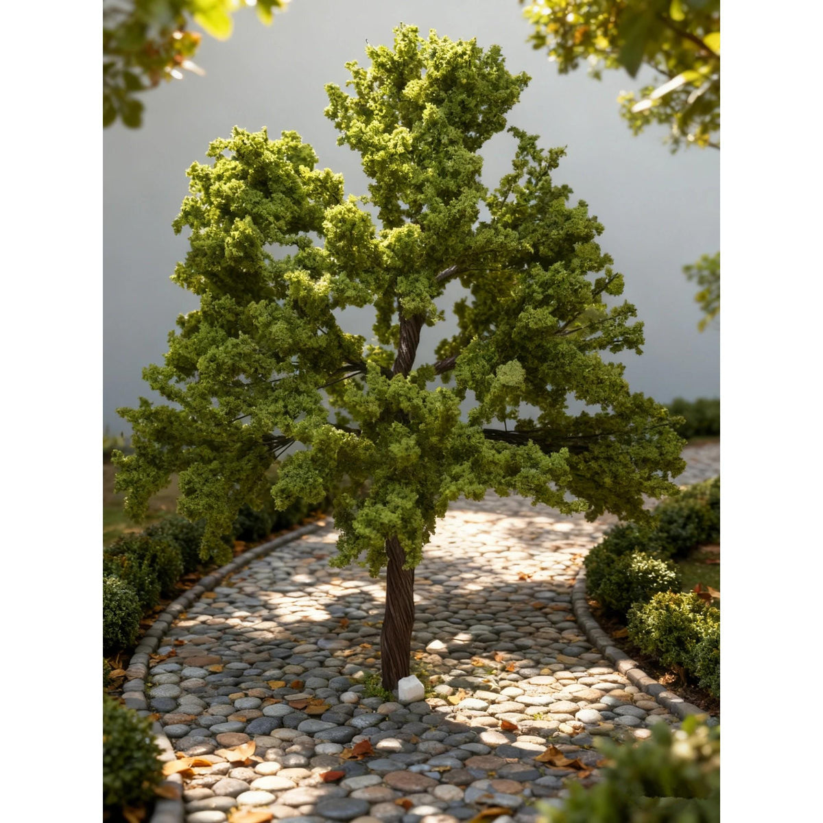 10-20cm Custom Wire Trees Model Landscape Microscene Miniature Train Railway Scene Decor