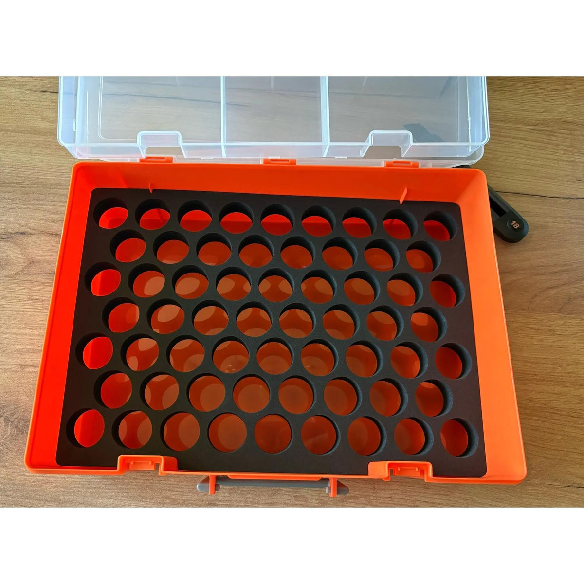 Dual Layer Model Paint Bottle Storage Case Organizer Carrying Suitcase Portable Holder