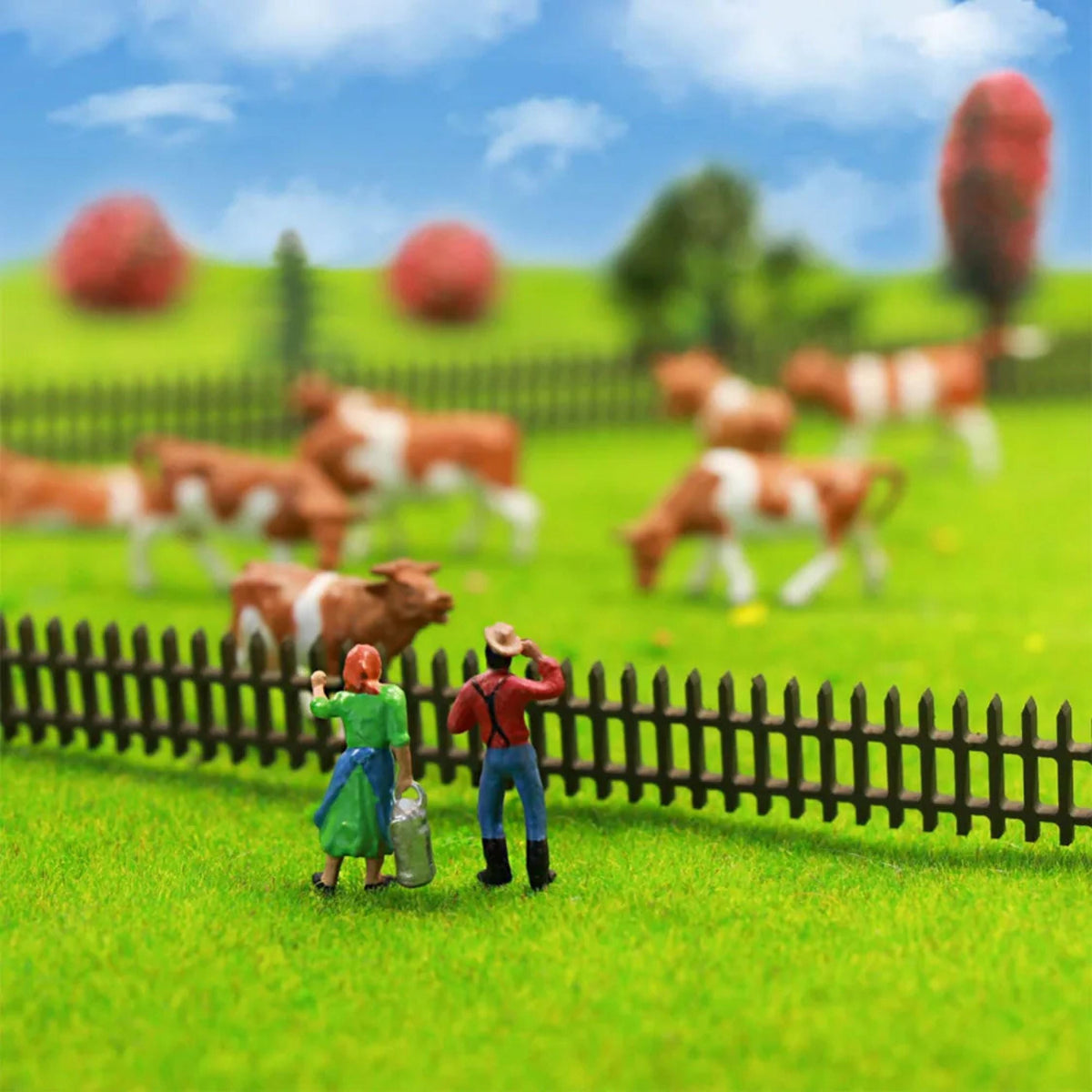 HO Scale Farm Animal Figures – 1:87 for Railway Dioramas & Model Scenery