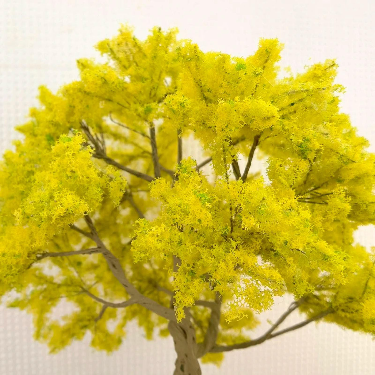 Ginkgo Tree Model: Wire Trunk DIY Dollhouse Miniature Decoration
