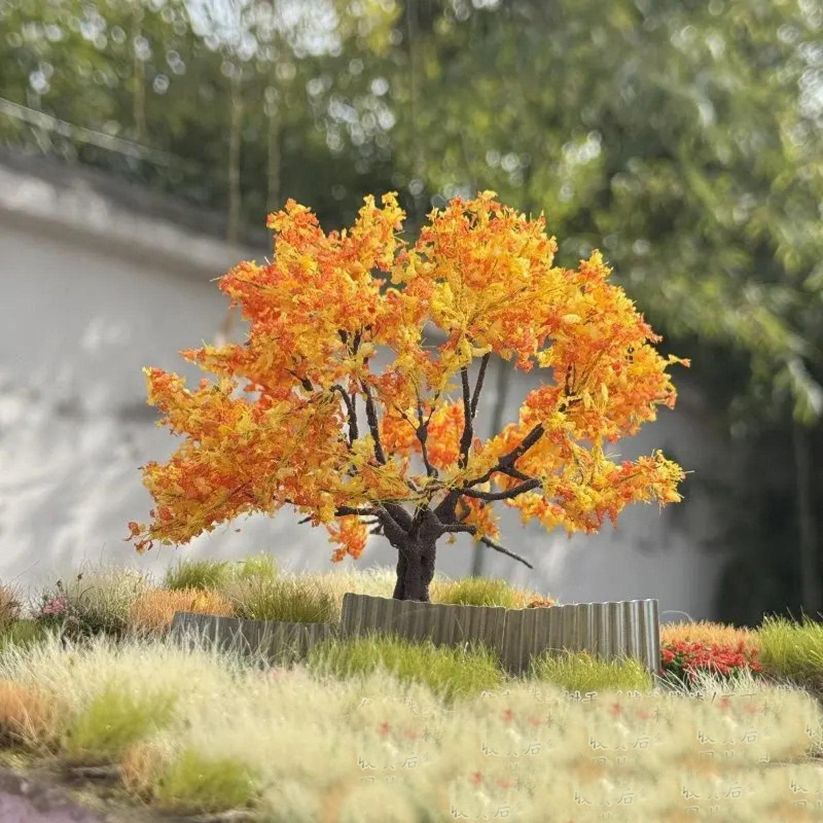 Miniature Osmanthus Wire Tree: DIY Sand Table Landscape Decor