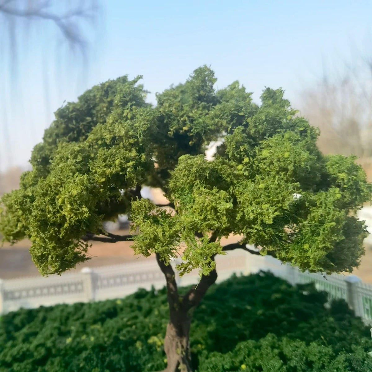 Miniature Wire Tree: DIY Diorama Fairy Garden Model Scenery