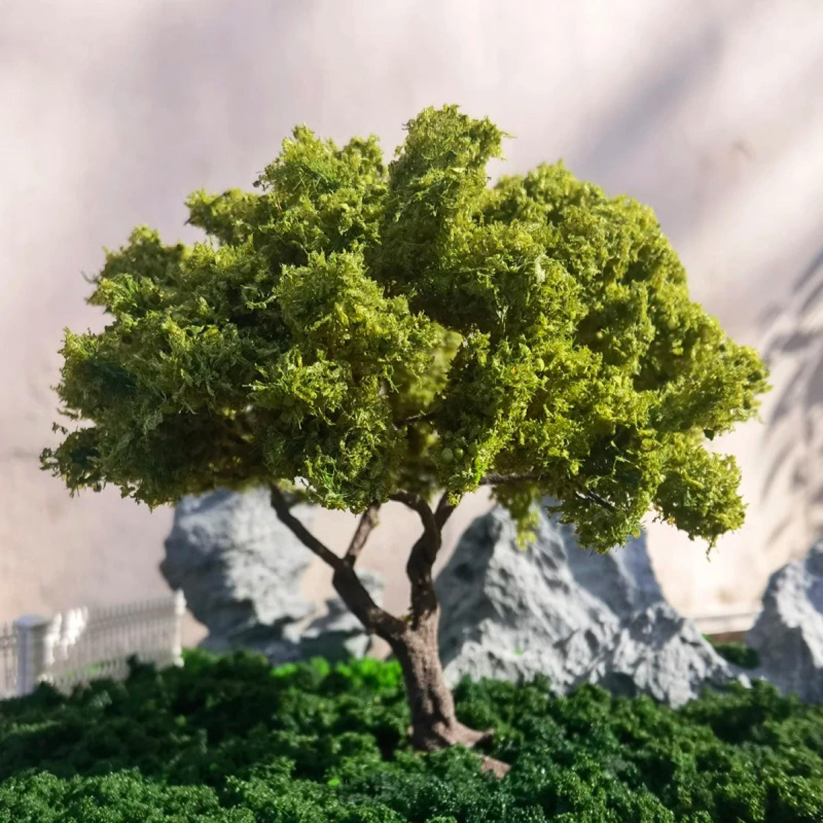 Miniature Wire Tree: DIY Diorama Fairy Garden Model Scenery