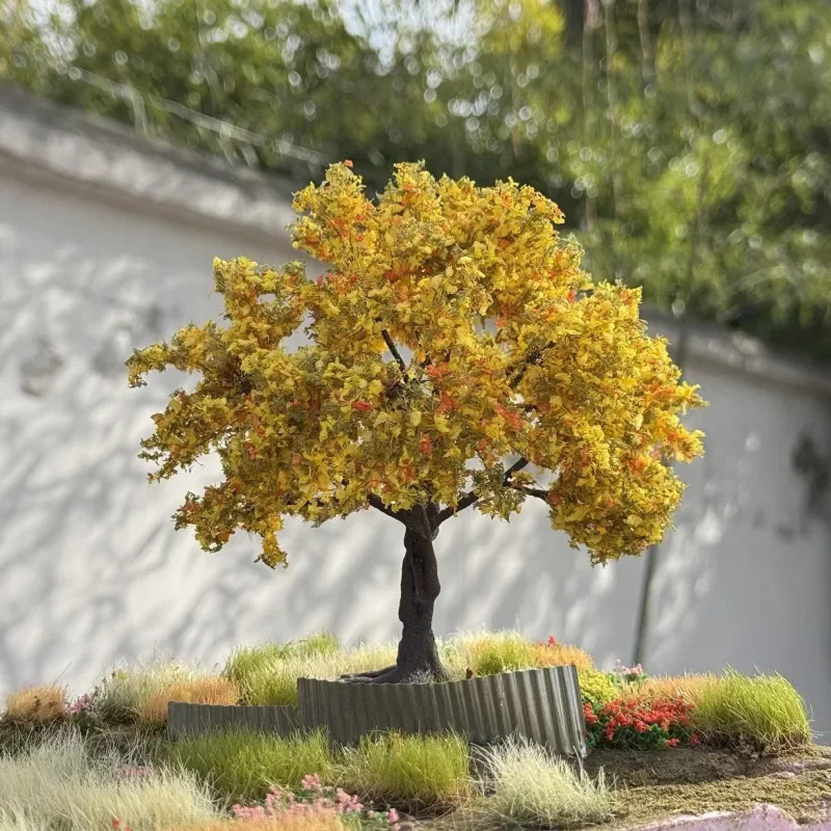 Miniature Osmanthus Wire Tree: DIY Sand Table Landscape Decor