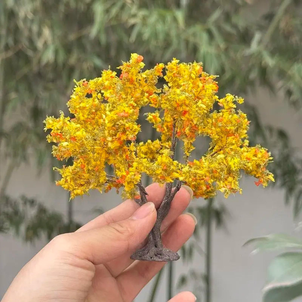 Miniature Osmanthus Wire Tree: DIY Sand Table Landscape Decor