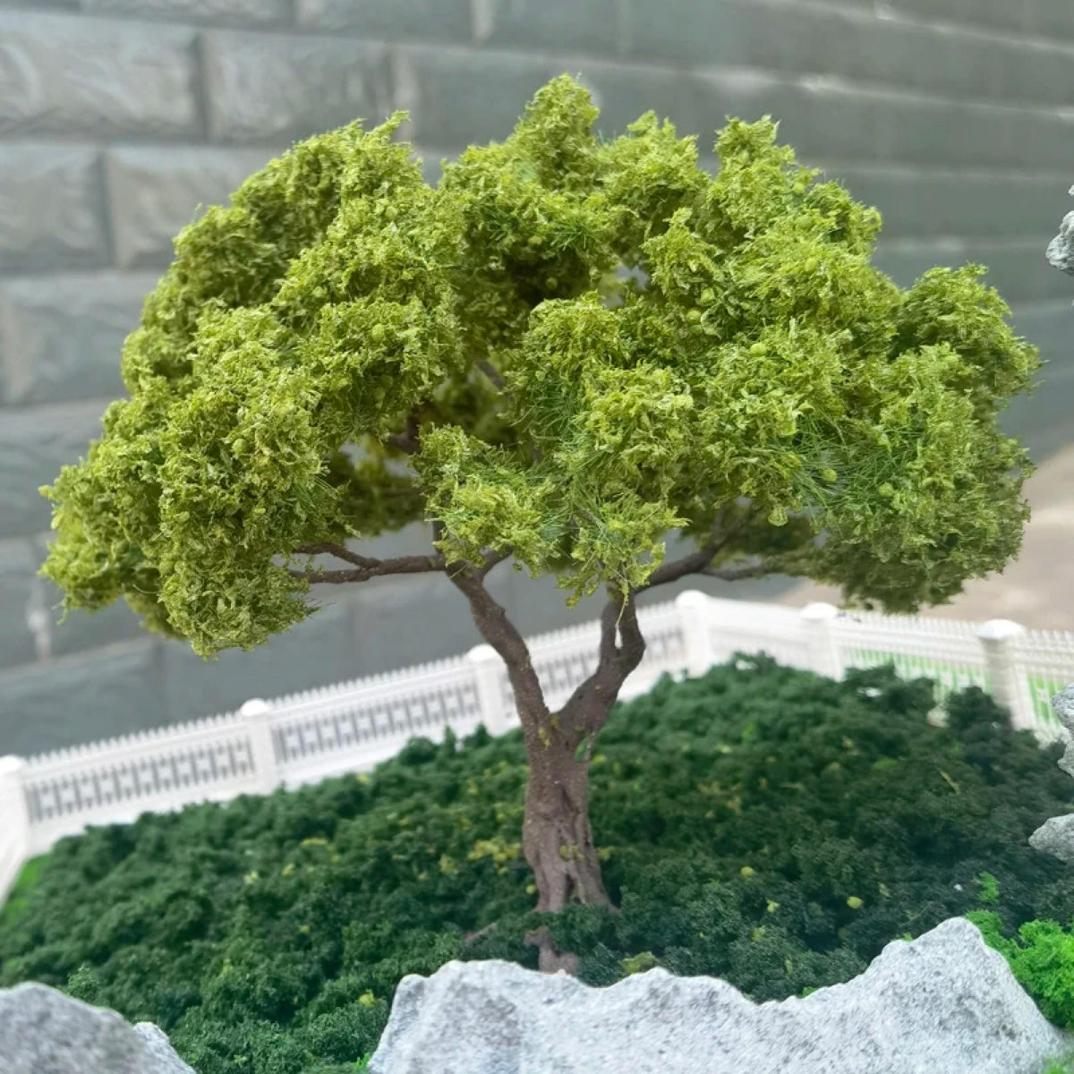 Miniature Wire Tree: DIY Diorama Fairy Garden Model Scenery
