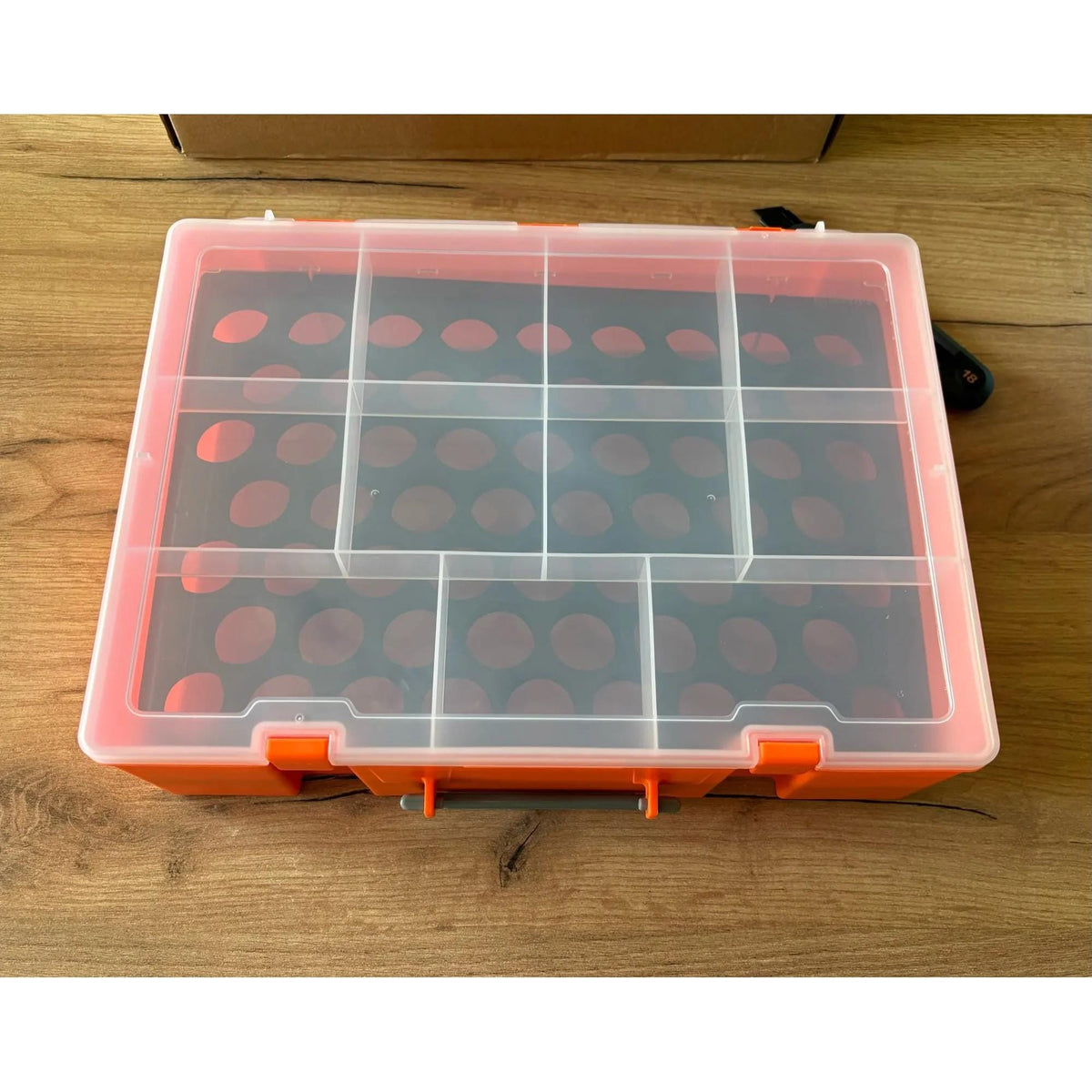 Dual Layer Model Paint Bottle Storage Case Organizer Carrying Suitcase Portable Holder