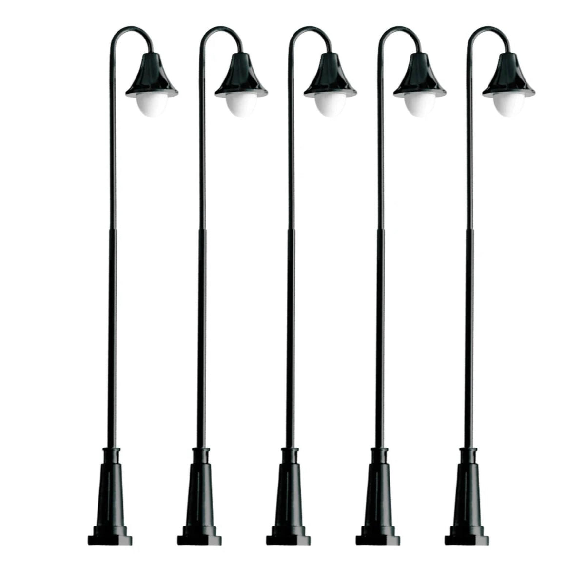 3pcs Miniature Garden LED Lamps – 12V Model Lights for Train Layout Diorama Scenery