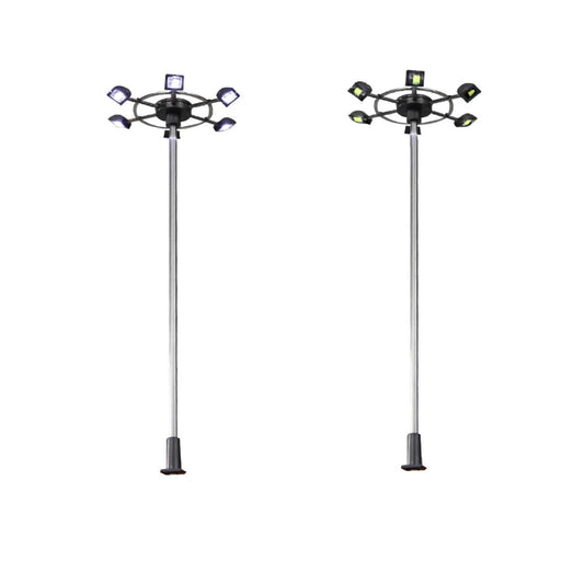 HO & N Scale 3V LED Signal Tower Light for Model Railways, Dioramas, Gardens , Playgrounds