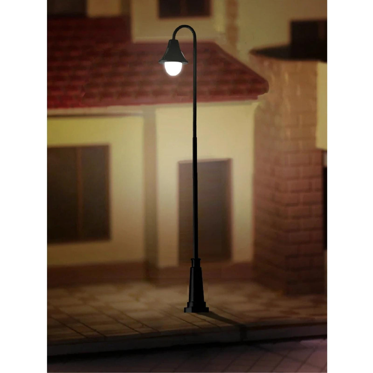 3pcs Miniature Garden LED Lamps – 12V Model Lights for Train Layout Diorama Scenery