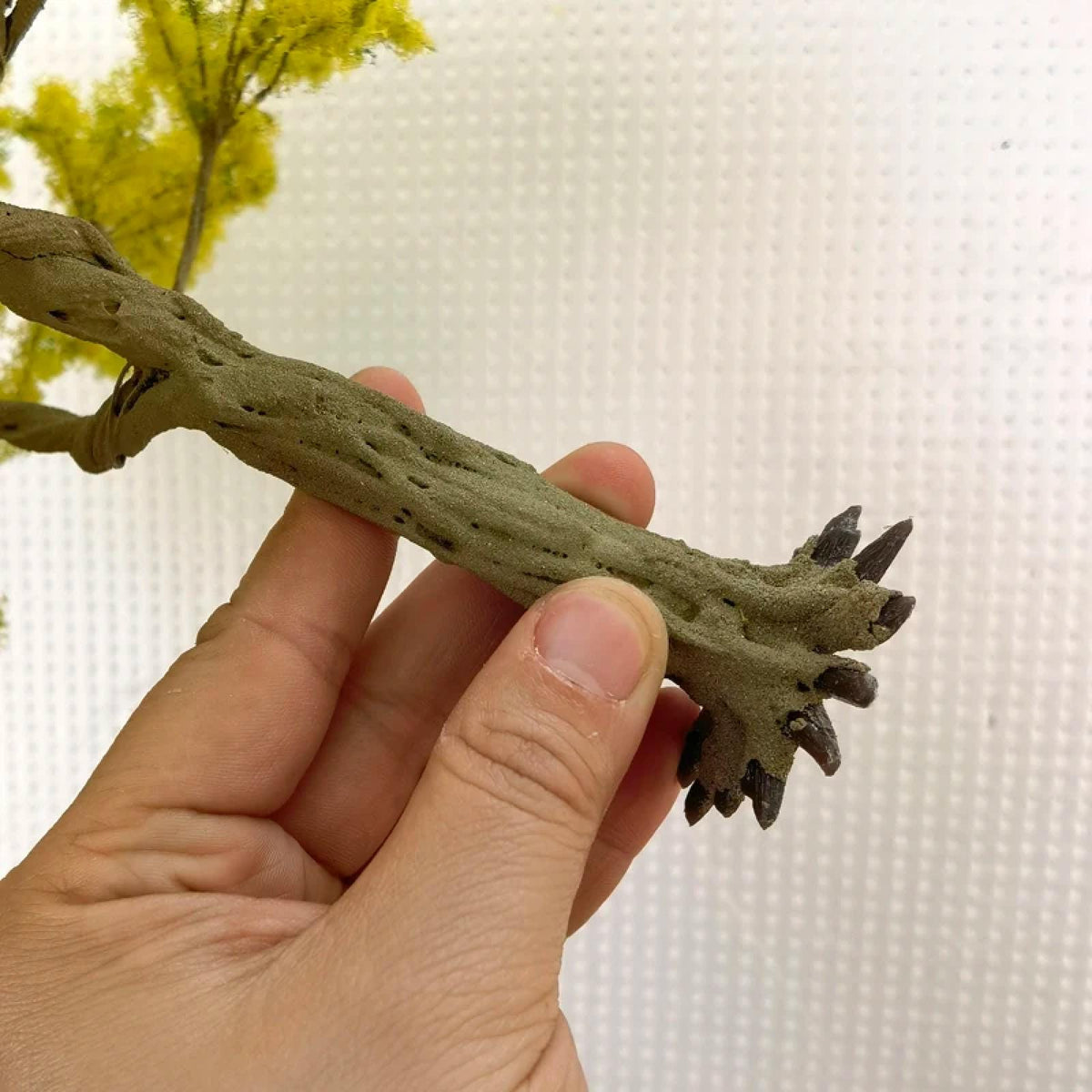 Ginkgo Tree Model: Wire Trunk DIY Dollhouse Miniature Decoration